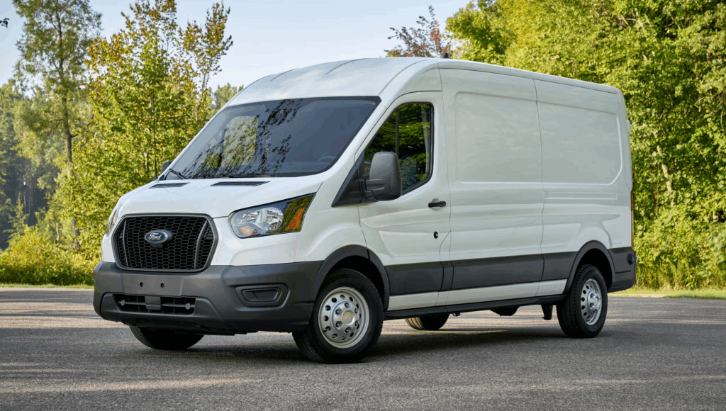 image of ford transit van