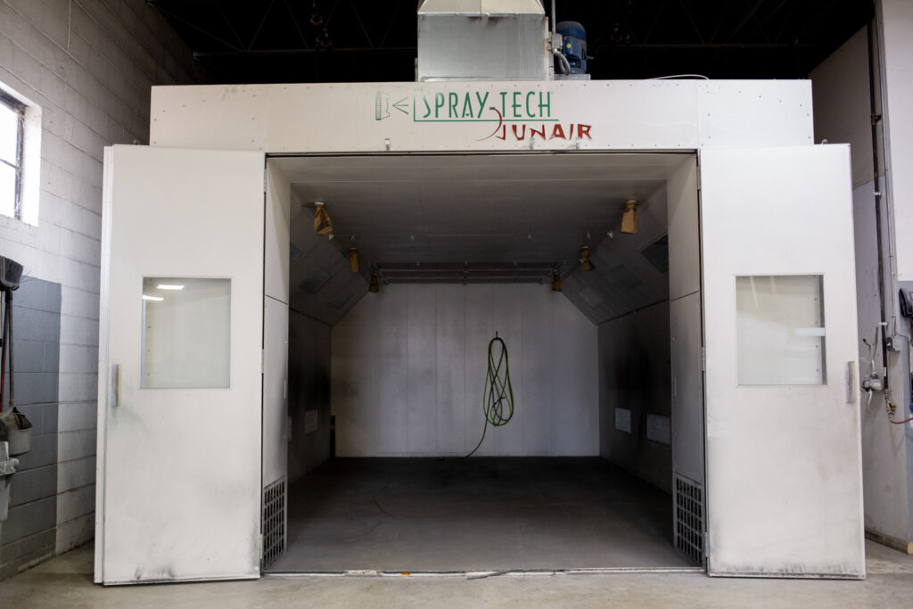 IMG_8219 Image of a Spray-Tech Paint Booth for Cars